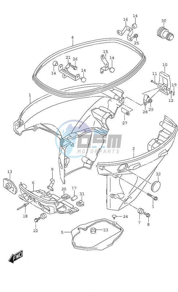 Side Cover - Non-Remote Control