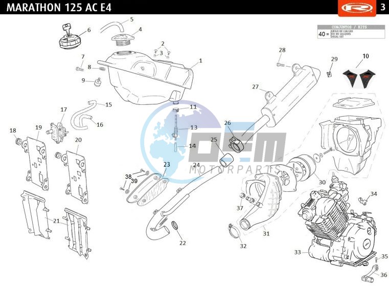 DEPOSIT - EXHAUST - RADIATOR