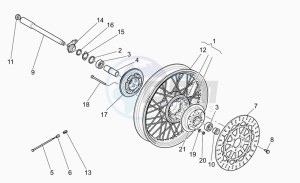 Nevada 750 Base - Club Base/Club drawing Front wheel I