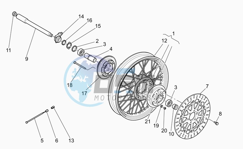 Front wheel I