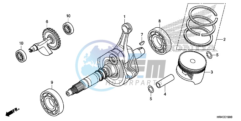 CRANKSHAFT/PISTON