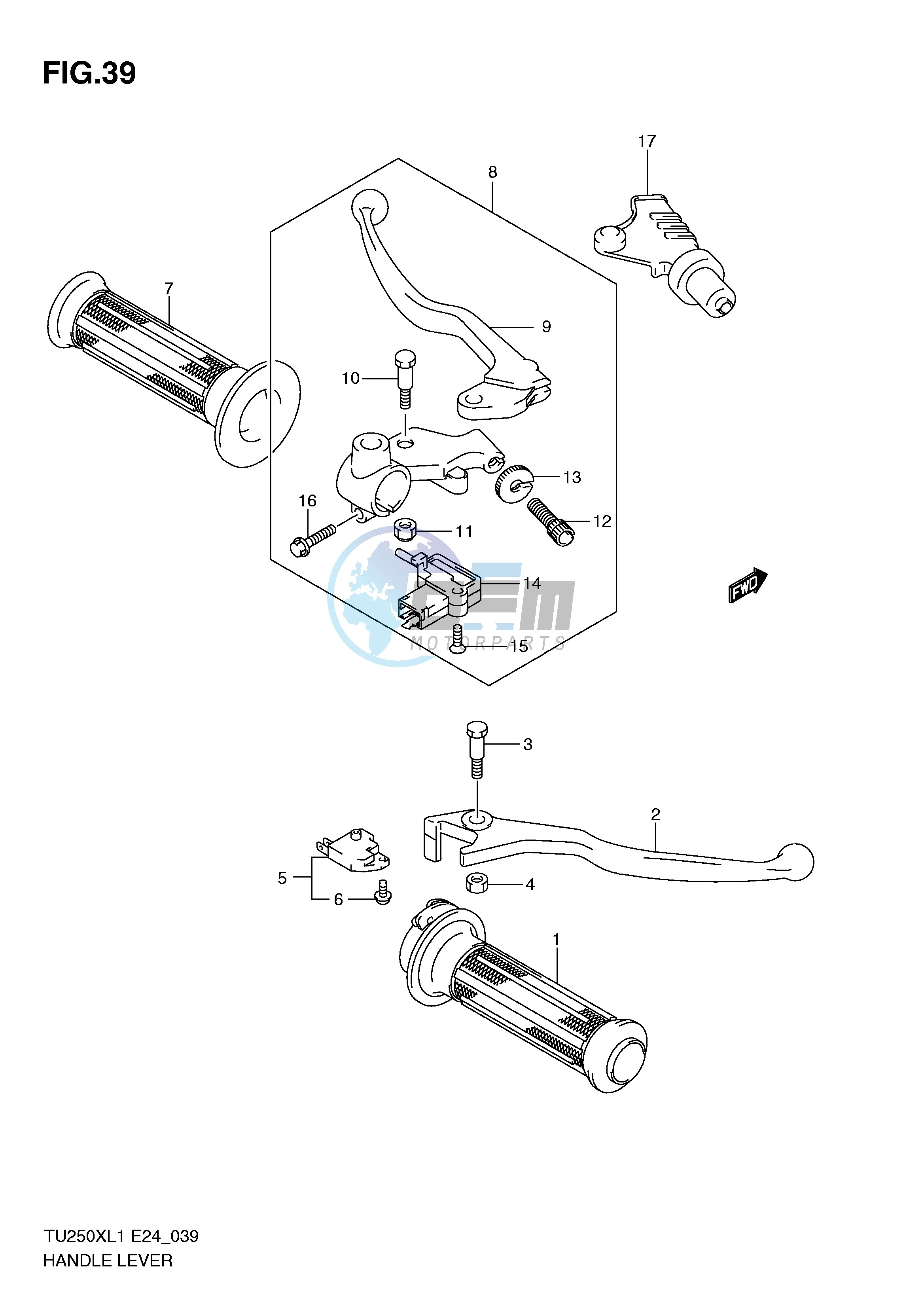 HANDLE LEVER