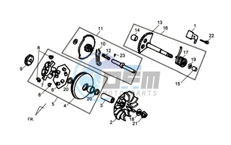 CLUTCH / V BELT