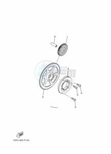 YZF320-A YZF-R3 (B2X8) drawing STARTER CLUTCH