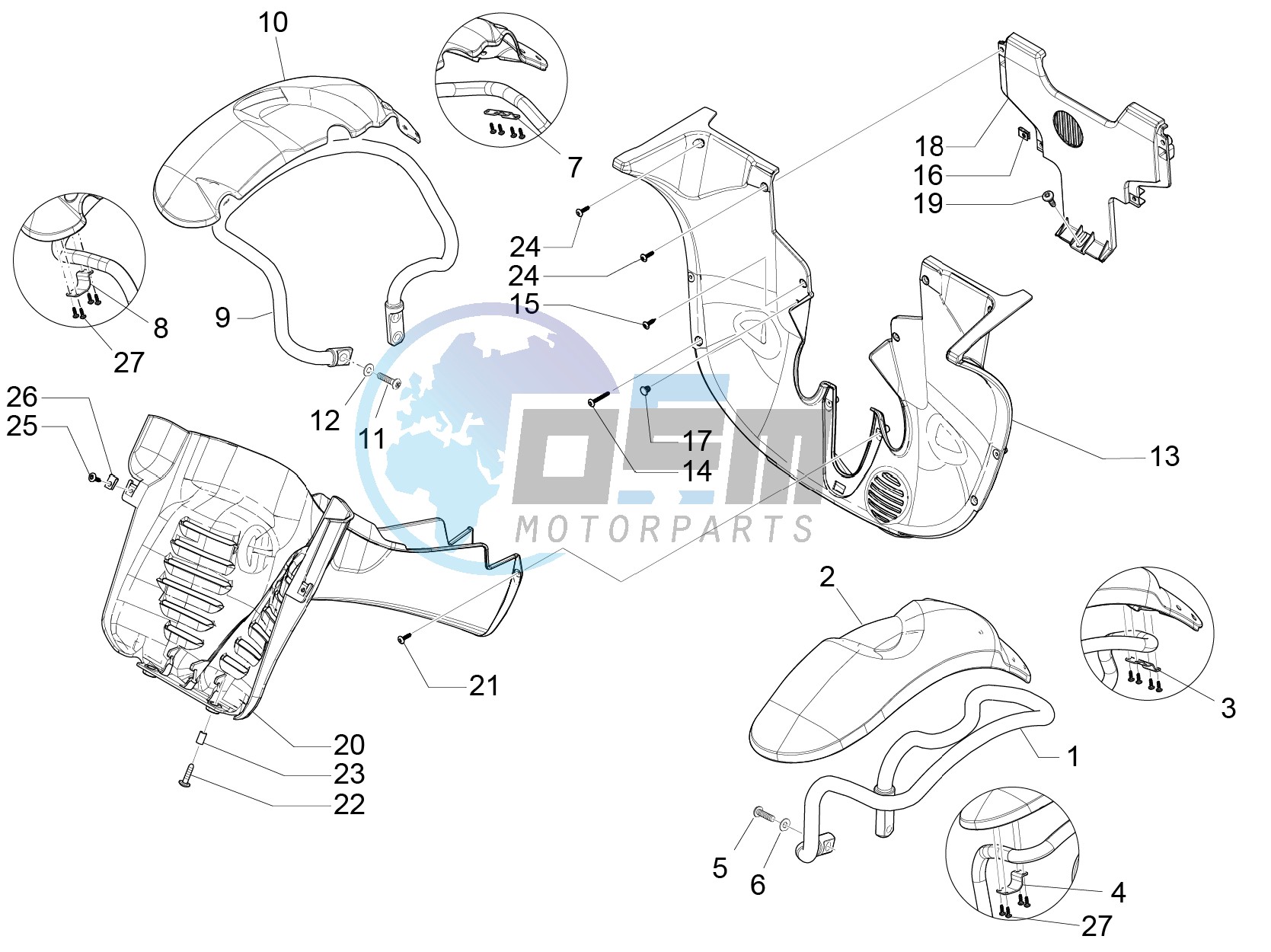 Wheel housing - Mudguard