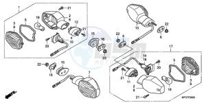 CB600F9 Spain - (SP) drawing WINKER