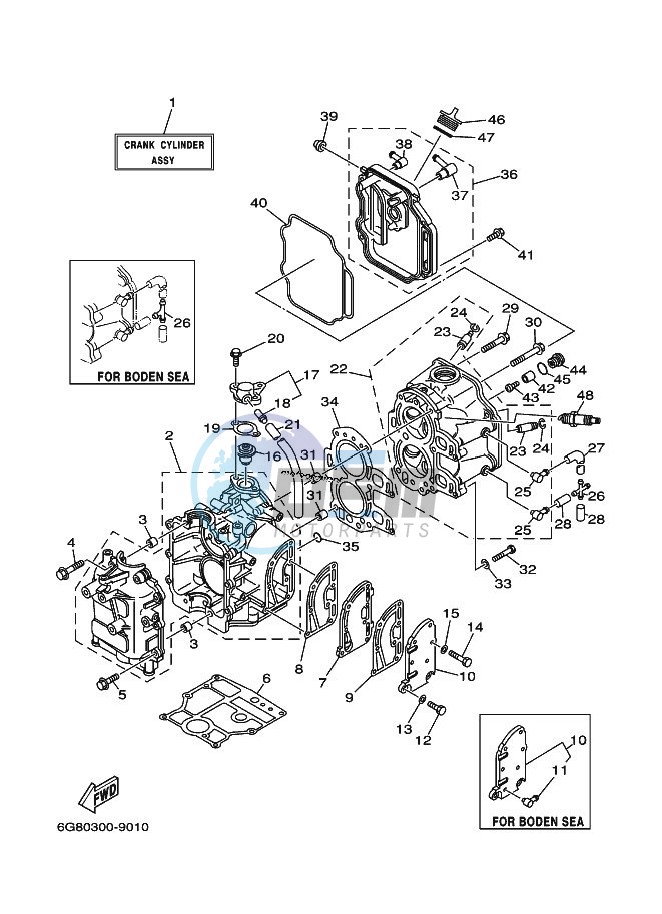 CYLINDER--CRANKCASE