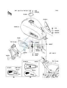 W800 EJ800ABF GB XX (EU ME A(FRICA) drawing Fuel Tank