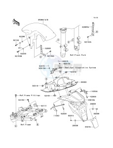 ZR 750 K [Z750S] (K6F) K6F drawing FENDERS