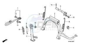 SH300A9 UK - (E / ABS MKH) drawing STAND