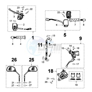 TKR SZ A EU drawing BRAKE SYSTEM