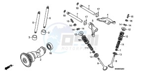 TRX250XB drawing CAMSHAFT