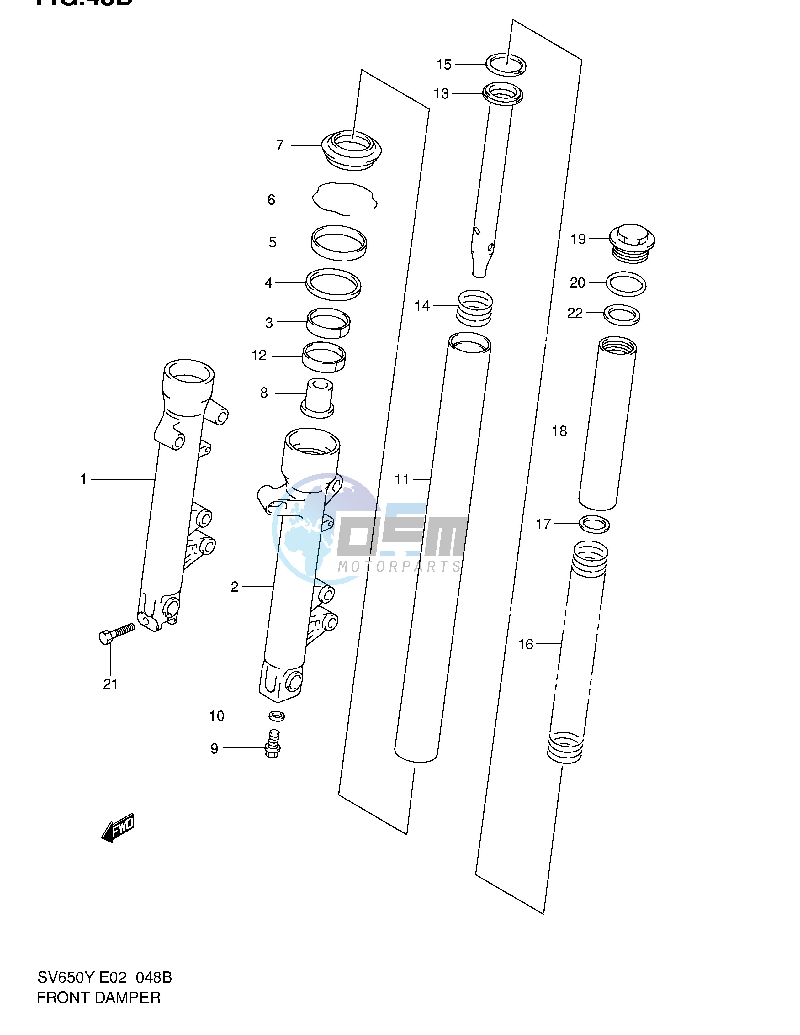 FRONT FORK DAMPER (MODEL K2)