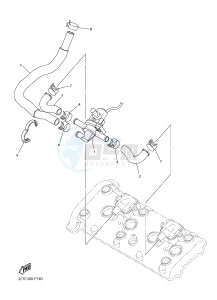 YZF-R1M 998 R3 (2KSC 2KSD) drawing AIR INDUCTION SYSTEM