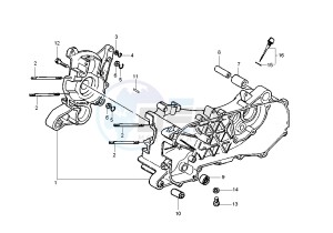 DNA 50 drawing Crankcase