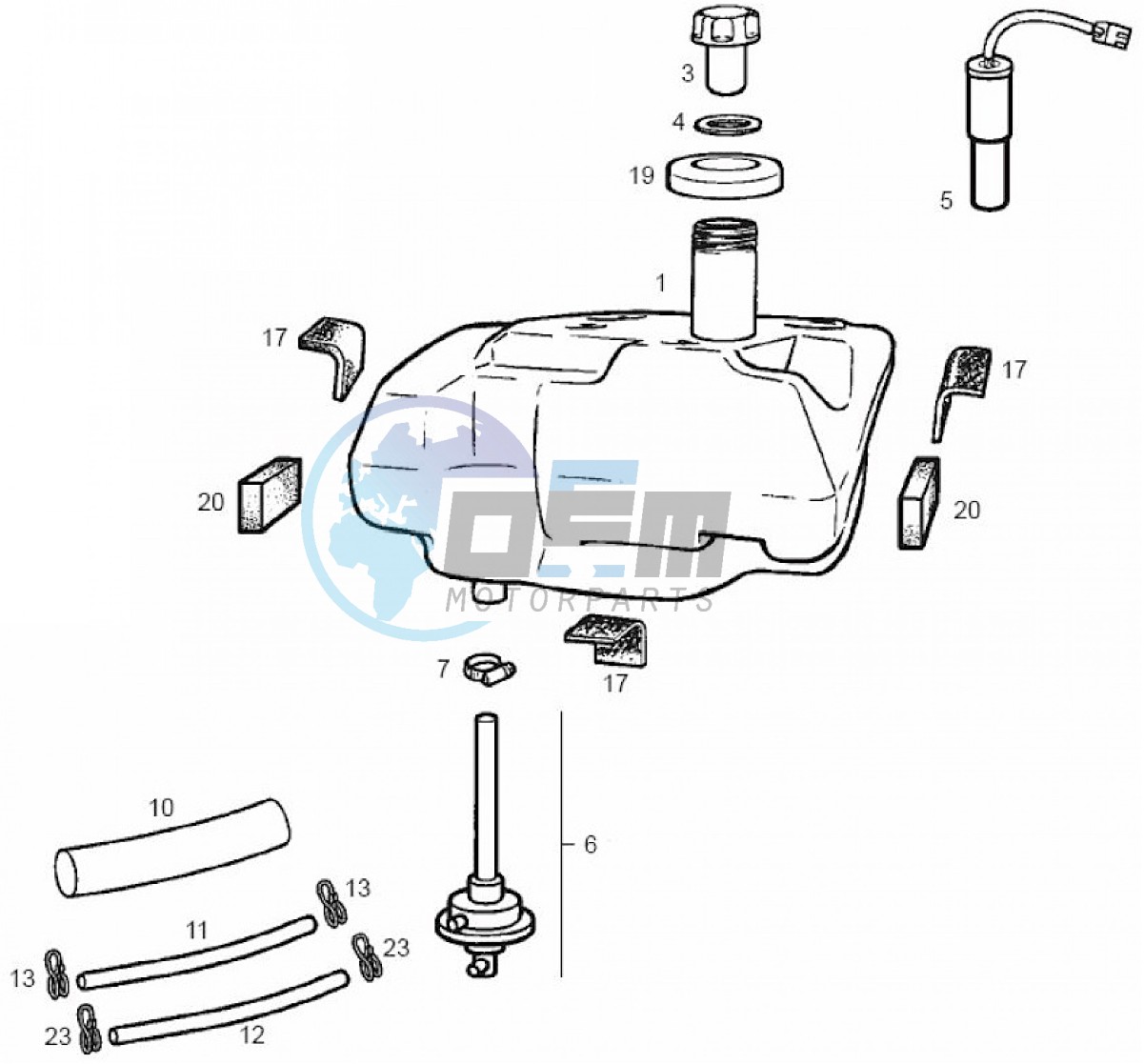 Fuel tank (Positions)