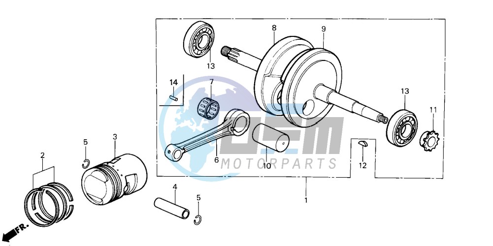 CRANKSHAFT/PISTON