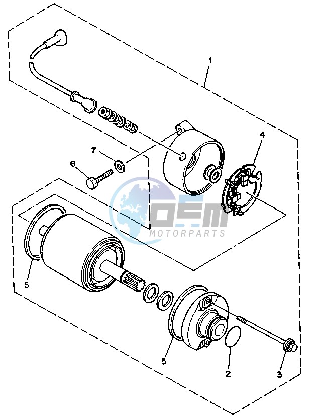 STARTING MOTOR