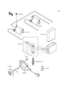 ZR 550 B [ZEPHYR] (B1-B4) [ZEPHYR] drawing IGNITION COIL