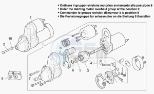 California 1100 EV PI Cat. Stone/Touring PI Cat drawing Starter motor