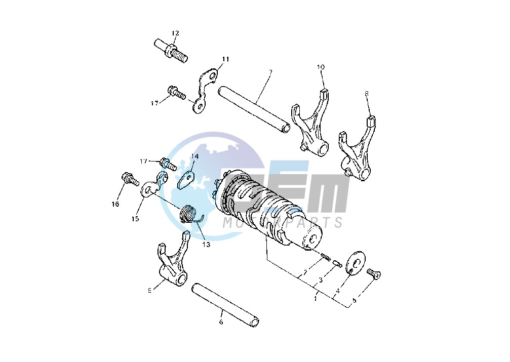 SHIFT CAM-FORK