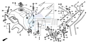 XL1000V VARADERO drawing FUEL TANK