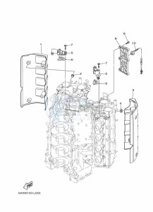 FL350AET2U drawing CYLINDER-AND-CRANKCASE-3