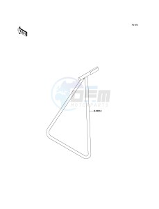 KX 250 T [KX250F] (7F) T7F drawing STAND-- S- -