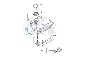 BW'S 50 drawing FUEL TANK