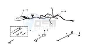 CRUISYM 250I (L8) EU drawing WIRE HARNESS