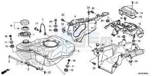 TRX420FE1E TRX420 Europe Direct - (ED) drawing FUEL TANK