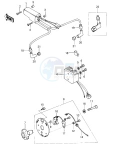 KZ 400 C (C1) drawing IGNITION_REGULATOR