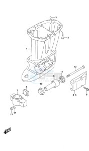 DF 60A drawing Drive Shaft Housing