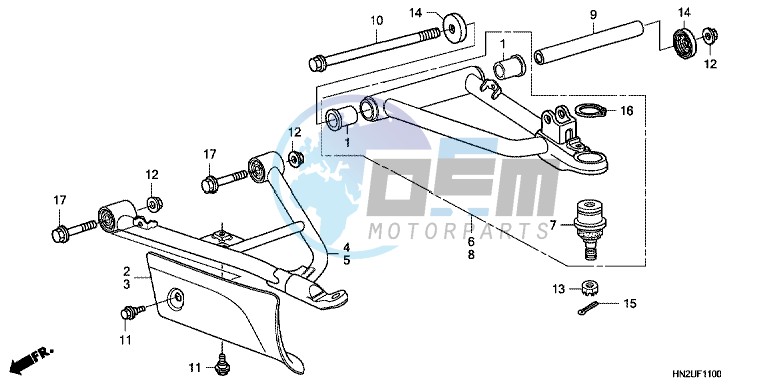 FRONT ARM