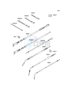 KVF360 4x4 KVF360ACF EU GB drawing Cables