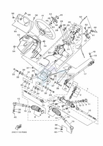 YXZ1000E YXZ1000R (B5JG) drawing STEERING