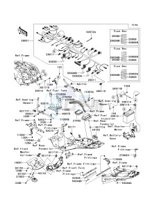 ZG 1400 B [CONCOURS 14] (8F-9F) B8F drawing CHASSIS ELECTRICAL EQUIPMENT -- B8F- -