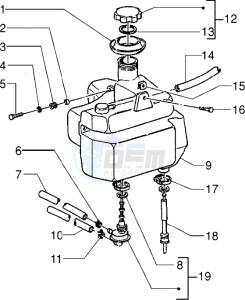 Zip 95 drawing Fuel Tank