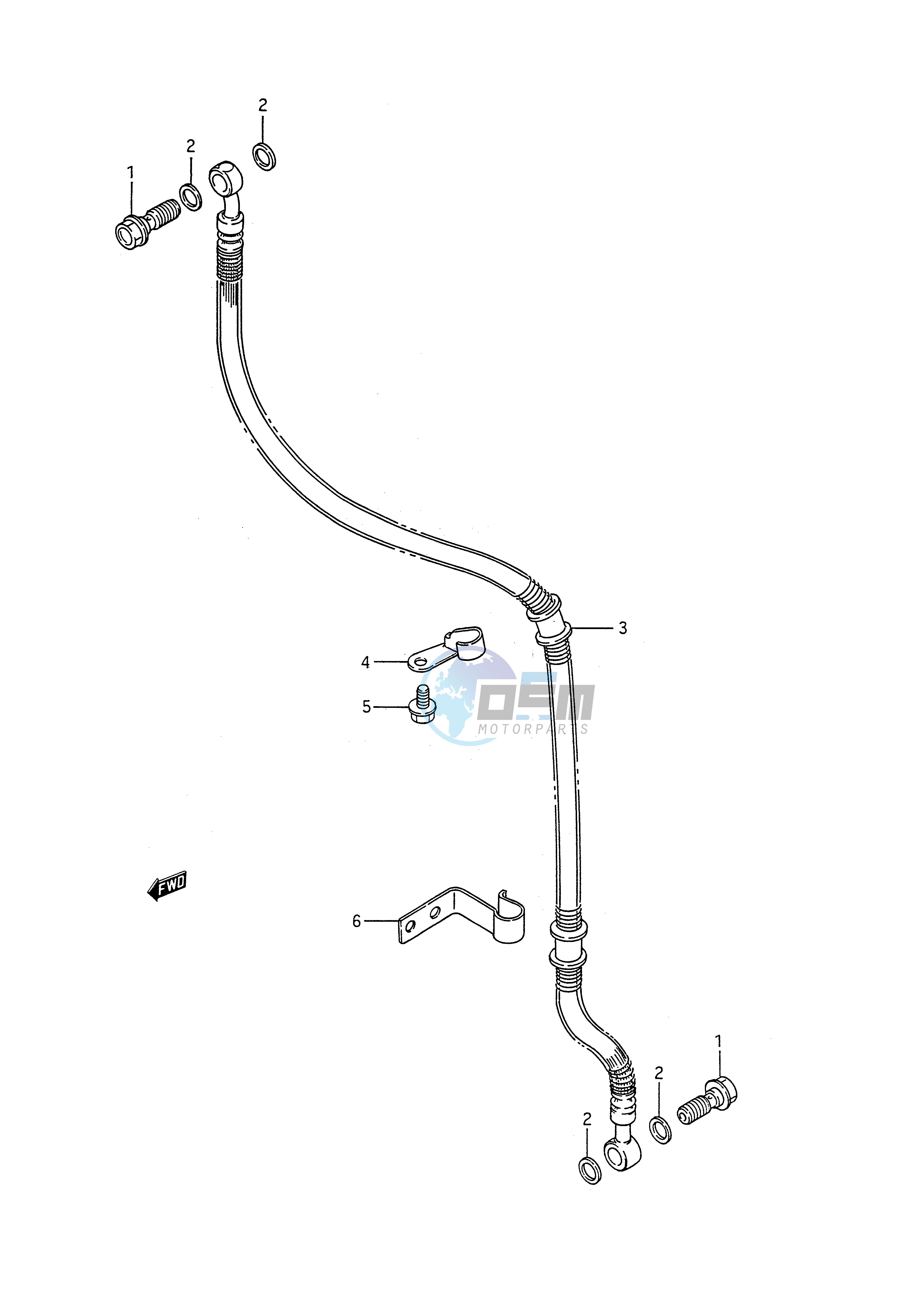 FRONT BRAKE HOSE