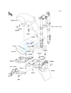 ZX 1200 A [NINJA ZX-12R] (A1) [NINJA ZX-12R] drawing FENDERS