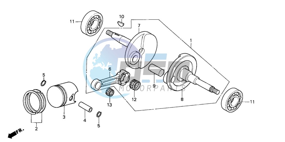 CRANKSHAFT/PISTON