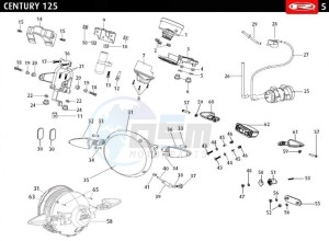 CENTURY-125-E4-GREY drawing ELECTRICAL SYSTEM 1