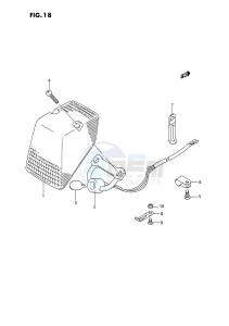 RMX250 (E3) drawing TAIL LAMP