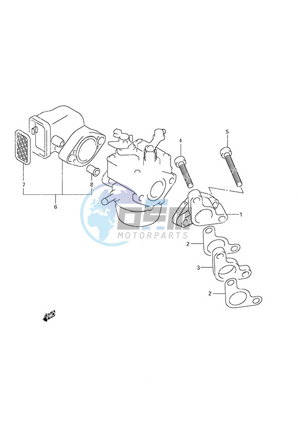 Intake Pipe/Silencer