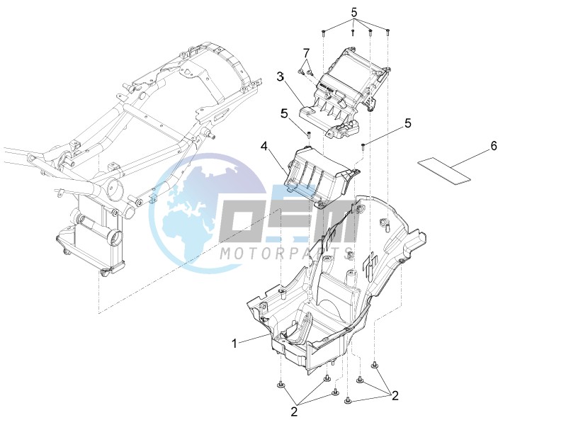 Saddle compartment