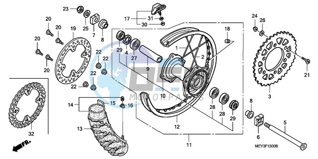 REAR WHEEL