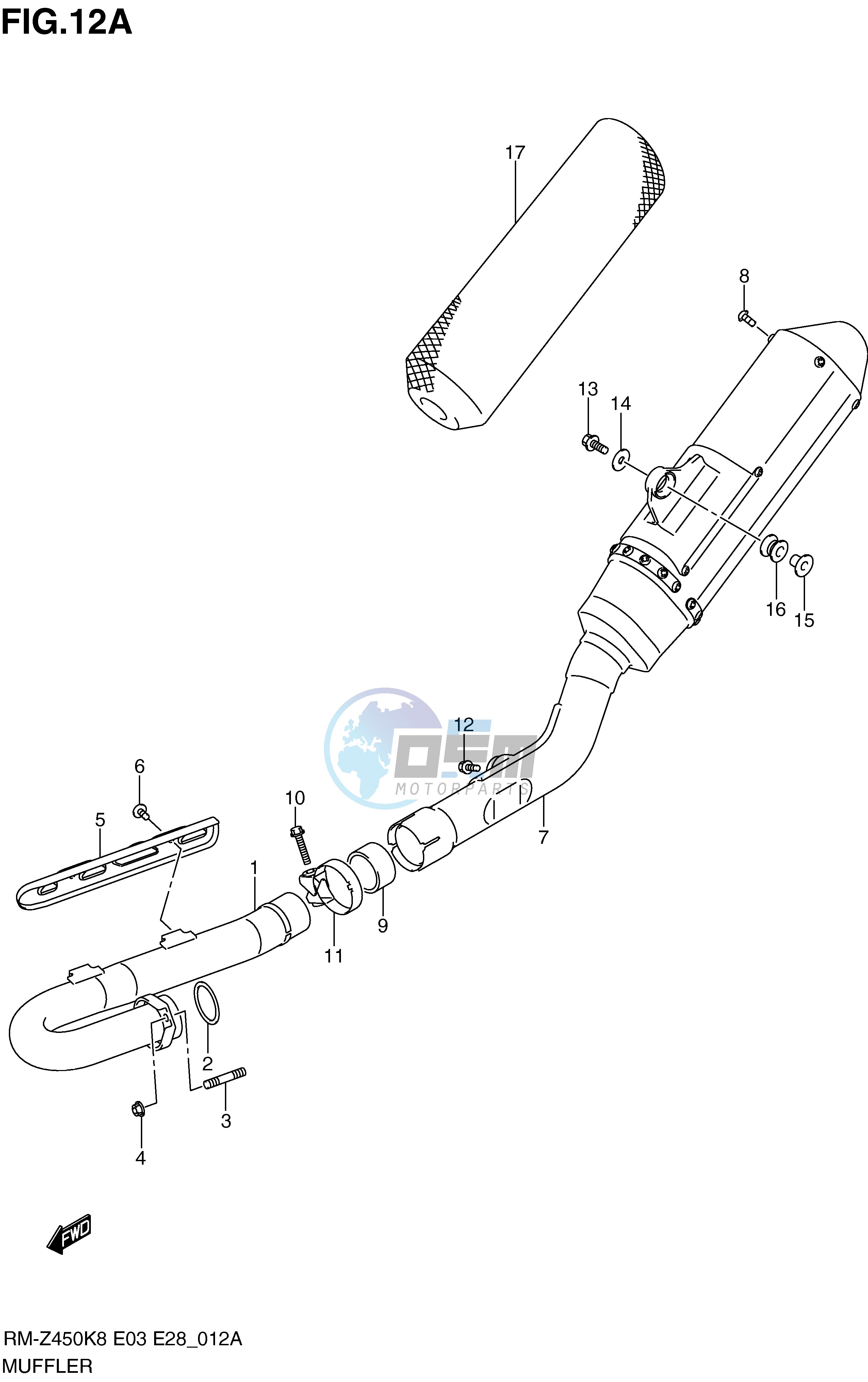 MUFFLER (RM-Z450L0)