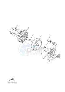 YFM90R (43DB 43DC 43DA 43DA) drawing GENERATOR