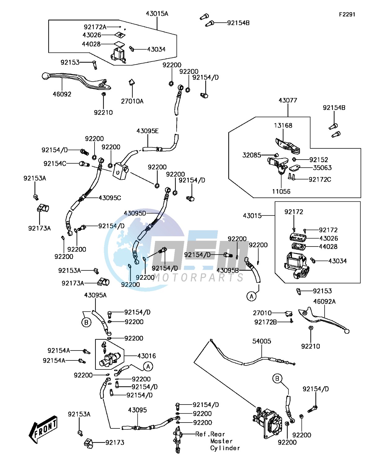 Front Master Cylinder