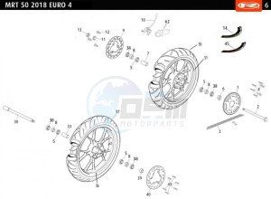 MRT-50-E4-SM-2018-AUSTRIA-MRT-50-SM-FREE-JUMP-GREEN-EURO-4-2018 drawing WHEELS